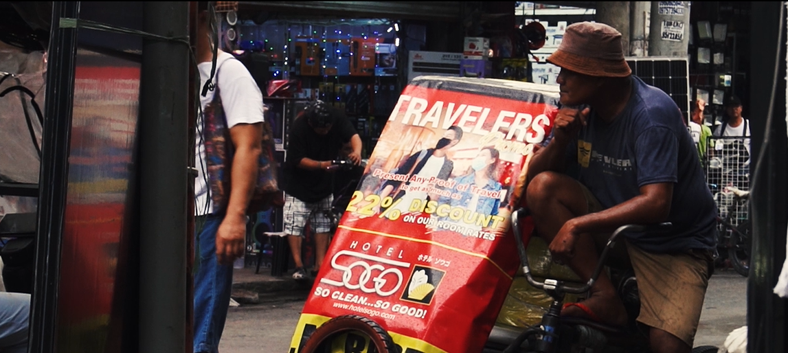 Pedicabs in Manila